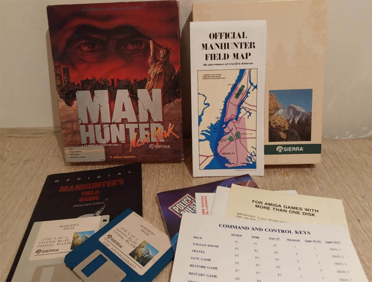 Manhunter 1 for Amiga Computers