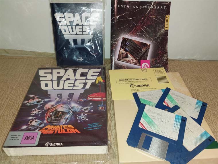 Space Quest 3 for Amiga Computers